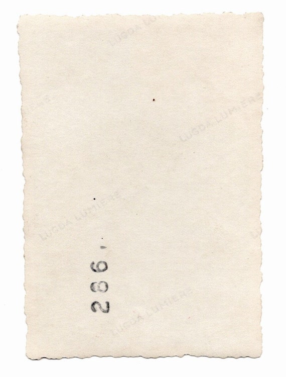 Vintage Photograph Group of People Outside