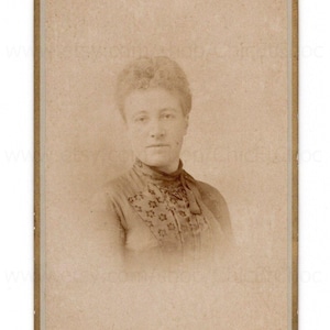 Foto antica francese CDV