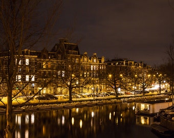 Night in Amsterdam Photograph