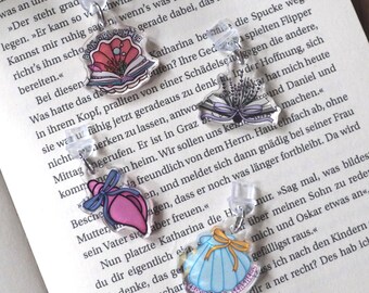 Bookish eReader Charms USB-C und Micro-USB Muschel Design