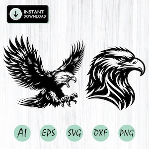 Eagle SVG | JPG PNG | Eagle Download | Flying Eagle | Eagle Art | Instant Download | Sublimation | Cricut svg | T-shirt Design | Eagle Logo