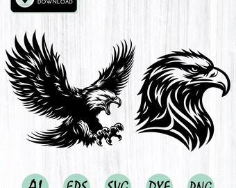 Eagle SVG | JPG PNG | Eagle Download | Flying Eagle | Eagle Art | Instant Download | Sublimation | Cricut svg | T-shirt Design | Eagle Logo