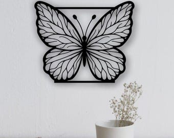 Butterfly wall art svg,dxf, EPS,AI and PDF files,wall art dxf,laser cut files,Vector files,Butterfly wall art