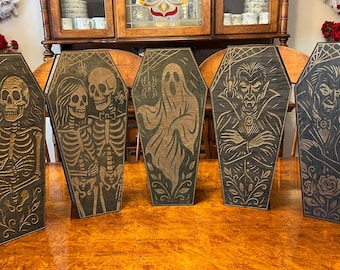 Halloween Coffin Box