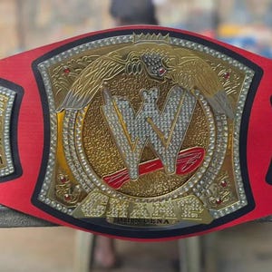 John Cena WWE Championship Replica Belt, Authentic Wrestling Fan Gear, Personalized WWE Champion Belt, Perfect Gift for Wrestling Fans