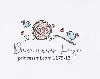 crochet logo design, crocheting craft   1175-12