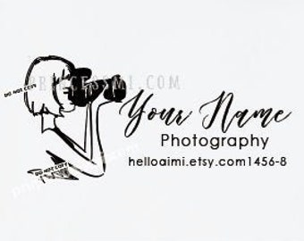 women photographer logo ,  1456-8