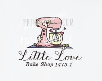 bakery logo, dessert logo, bake mixer design, 1475-1