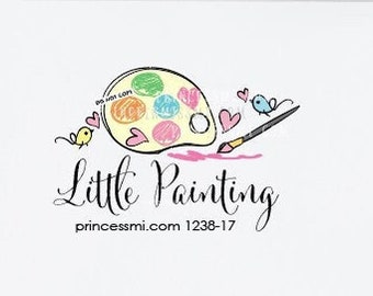 artist logo, Paint Palette logo design 1238-17