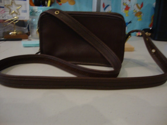 vintage coach camera bag