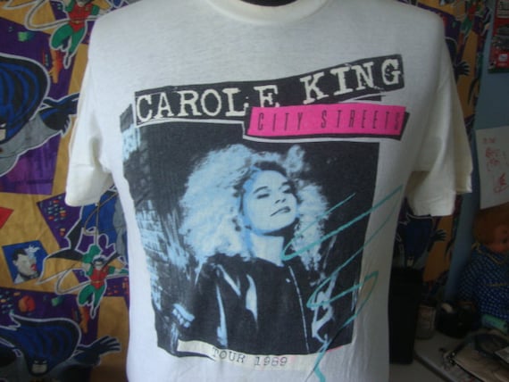 Carole King City Streets Tシャツ XL Rare! Carole King City Streets T-Shirt Adult | eBay