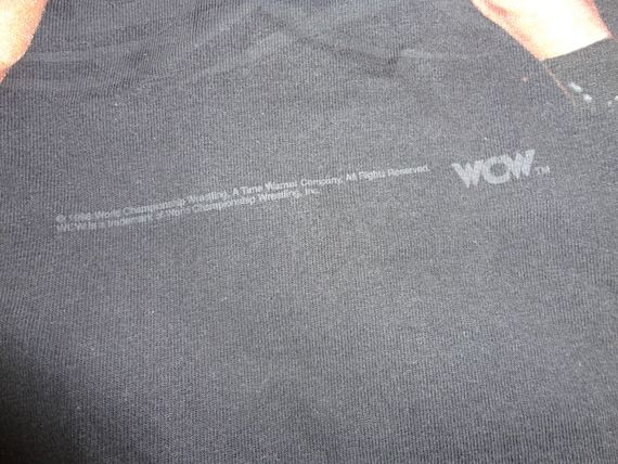 Vintage 90's Bill Goldberg WCW Wrestling T shirt Size XL View 3