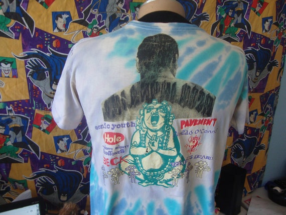 Vintage 90's Lollapalooza Band Tee Concert 1995 S… - image 2