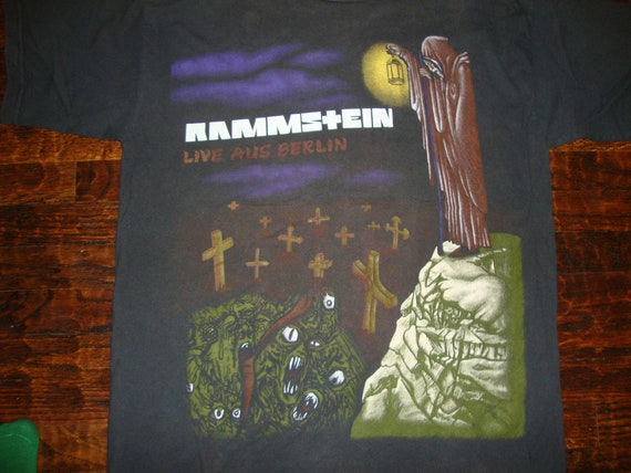 ヴィンテージ 90年代 RAMMSTEIN オーストラリア ベルリン 非常に ヴィンテージ 90年代 RAMMSTEIN オーストラリア ベルリン 非常に
