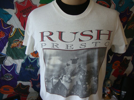 Vintage 90's RUSH Presto 1990 concert Tour Prog P… - image 1