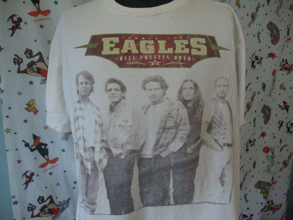 Vintage 90's 1994 the Eagles Hell Freezes Over Hotel California