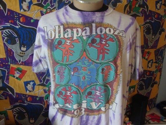Lollapalooza Festival Tour T-Shirt. Vintage Single