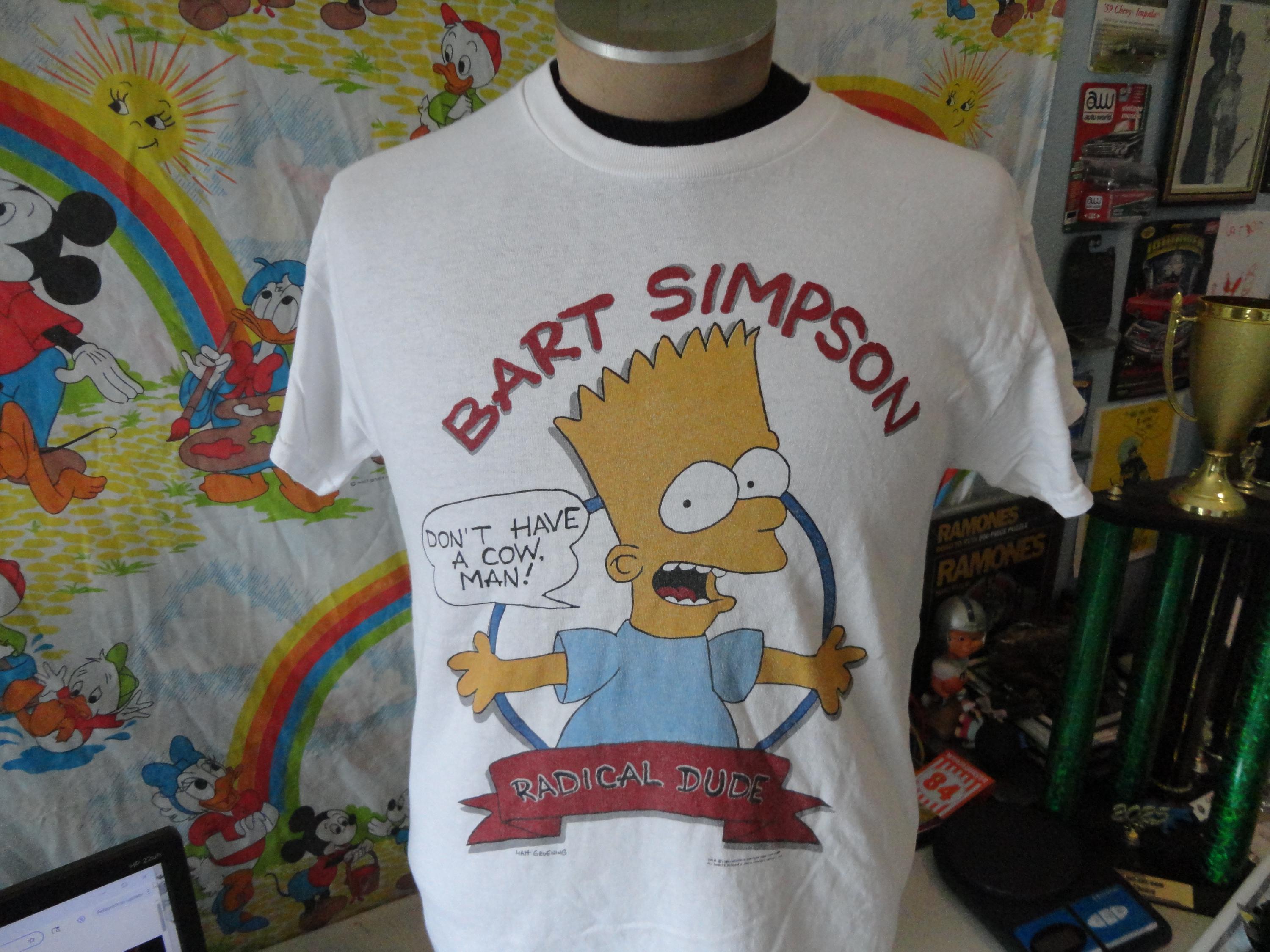 Camiseta vintage de Bart Simpson \, image size:3000x2250