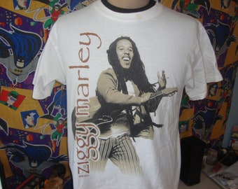 Vintage Ziggy Marley Reggae Concert Tour T Shirt L - Etsy
