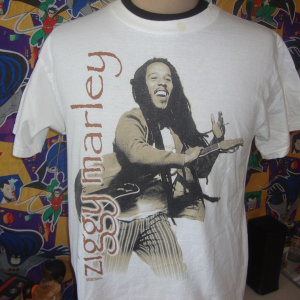 Vintage Ziggy Marley Reggae concert tour  T Shirt L