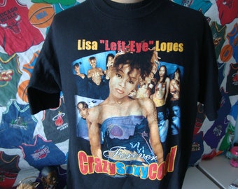 激レア 90年代 TLC Lisa Left Eye Lopes Tシャツ