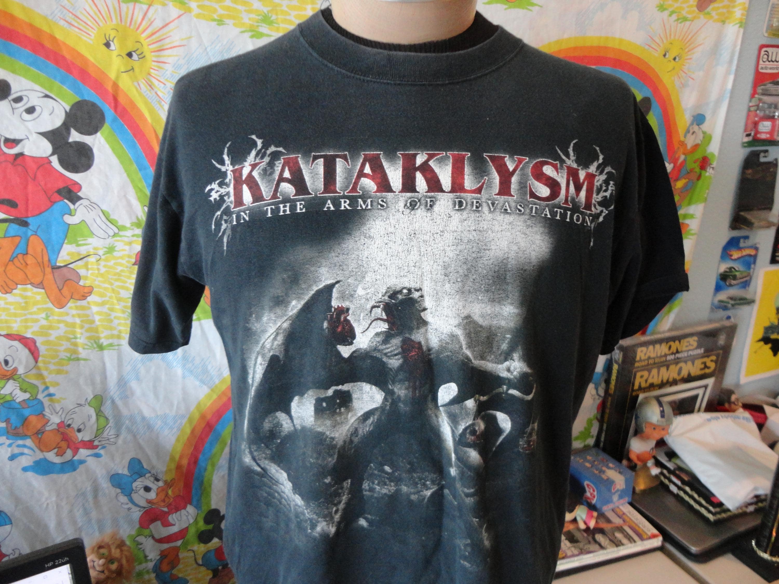 Vintage Kataklysm in the Arms of Devastation Let Them Burn Tour T
