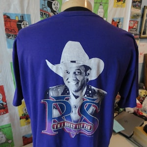 Vintage 90s Ricky Van Shelton 1991 Wild Man Concert Tour T Shirt XL