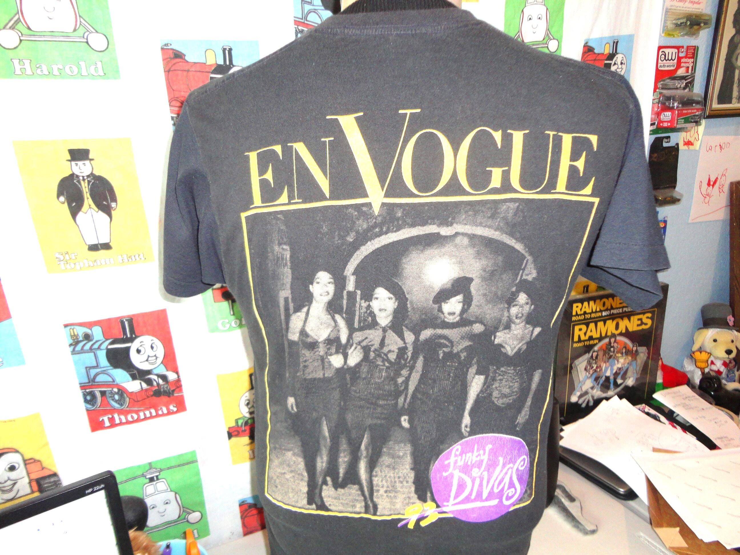 Vintage 90s En Vogue Luther Vandross 1993 Tour T Shirt Hip Hop Rap