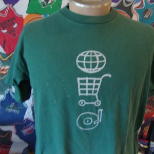 Vintage 90's U2 Pop Mart 1997 Concert Tour rare T shirt Adult Size XL