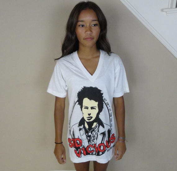90s Mosquito Head Sid Vicious Nancy Tシャツ Vintage Sid Vicious Nancy Mosquitohead T shirt Teenage