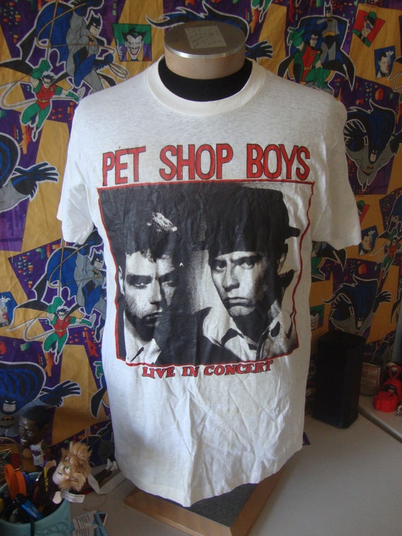 Pet Shop Boys Band Tee Concert Tour 