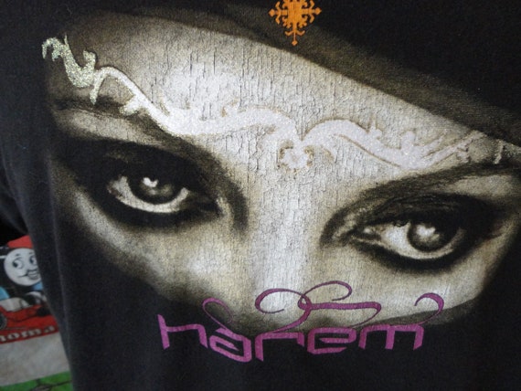 Vintage 2000's HAREM T Shirt Harem Metal Rock Ban… - image 3