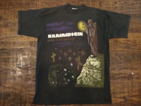 Vintage 90's RAMMSTEIN Australia Berlin Very Rare Tour Band Vintage 90's RAMMSTEIN Australia Berlin Very Rare Tour Band