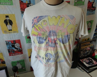 Vintage 80's Carole King 1989 Tour City Streets Concert Tee Shirt