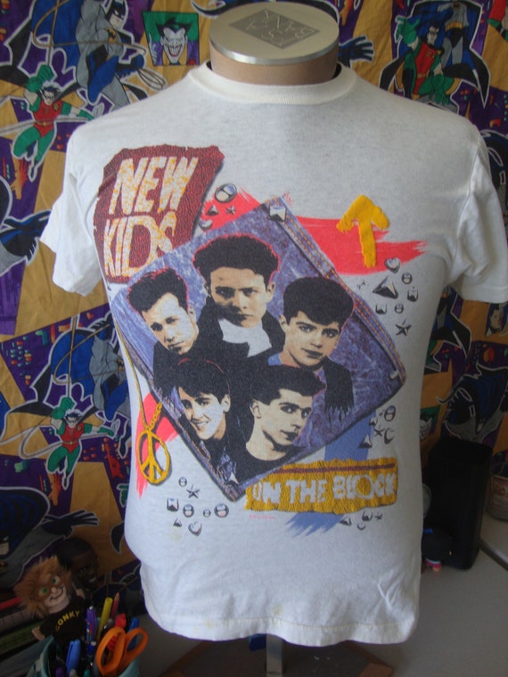 Vintage New Kids On The Block 1990 Concert Tour 8… - image 2