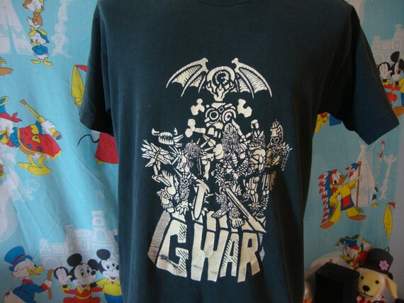Vintage 80's GWAR original Heavy Metal Concert Tou