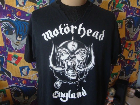 Vintage 90's Motorhead Concert Tour black tee Band
