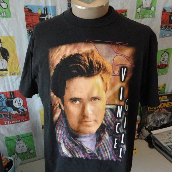 Vintage 90's VINCE GILL Tour Concert T Shirt Adult size XL