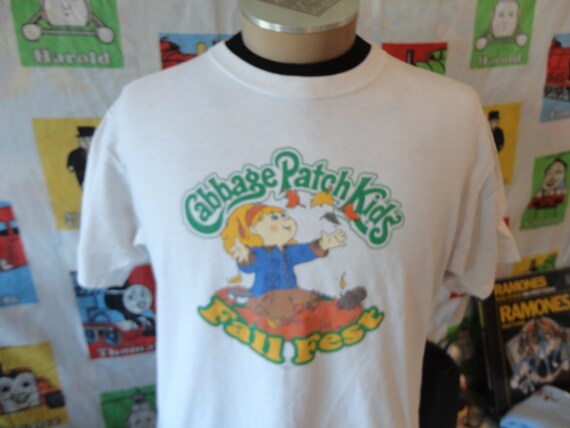 Vintage Cabbage Patch Kids Fall Fest Staff tee ca… - image 1