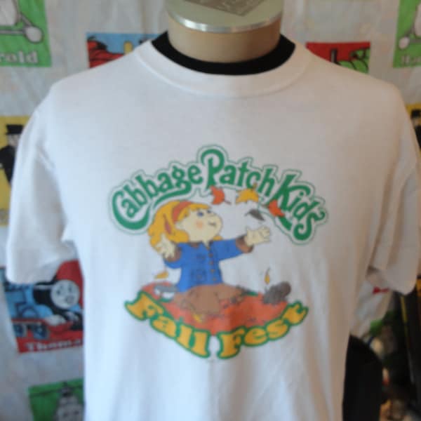 Vintage Cabbage Patch Kids Fall Fest Staff tee cartoon doll T Shirt Size L