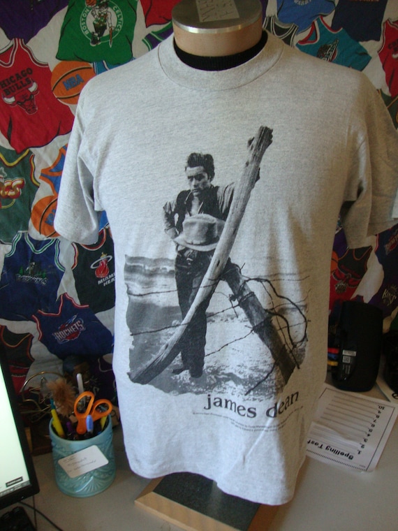 Vintage 90's James Dean Giant Movie Star T Shirt … - image 2