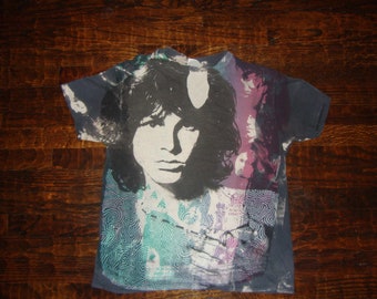 vintage 80&#39;s The Doors Jim Morrison MOSQUITOHEAD Band Tee T Shirt Size L large