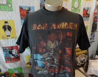 Iron Maiden Vintage Tシャツ Lサイズ アイアンメイデン IRON MAIDEN バンドTシャツ Lサイズ - メルカリ