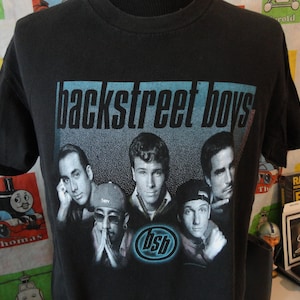 Vintage 90&#39;s Backstreet Boys 1998 Concert Tour T Shirt Size L