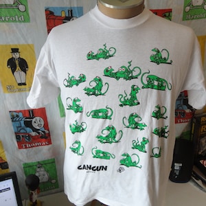 Vintage 90's Let's Bone Lizard Sex Positions Raunchy Cancun Mexico ...