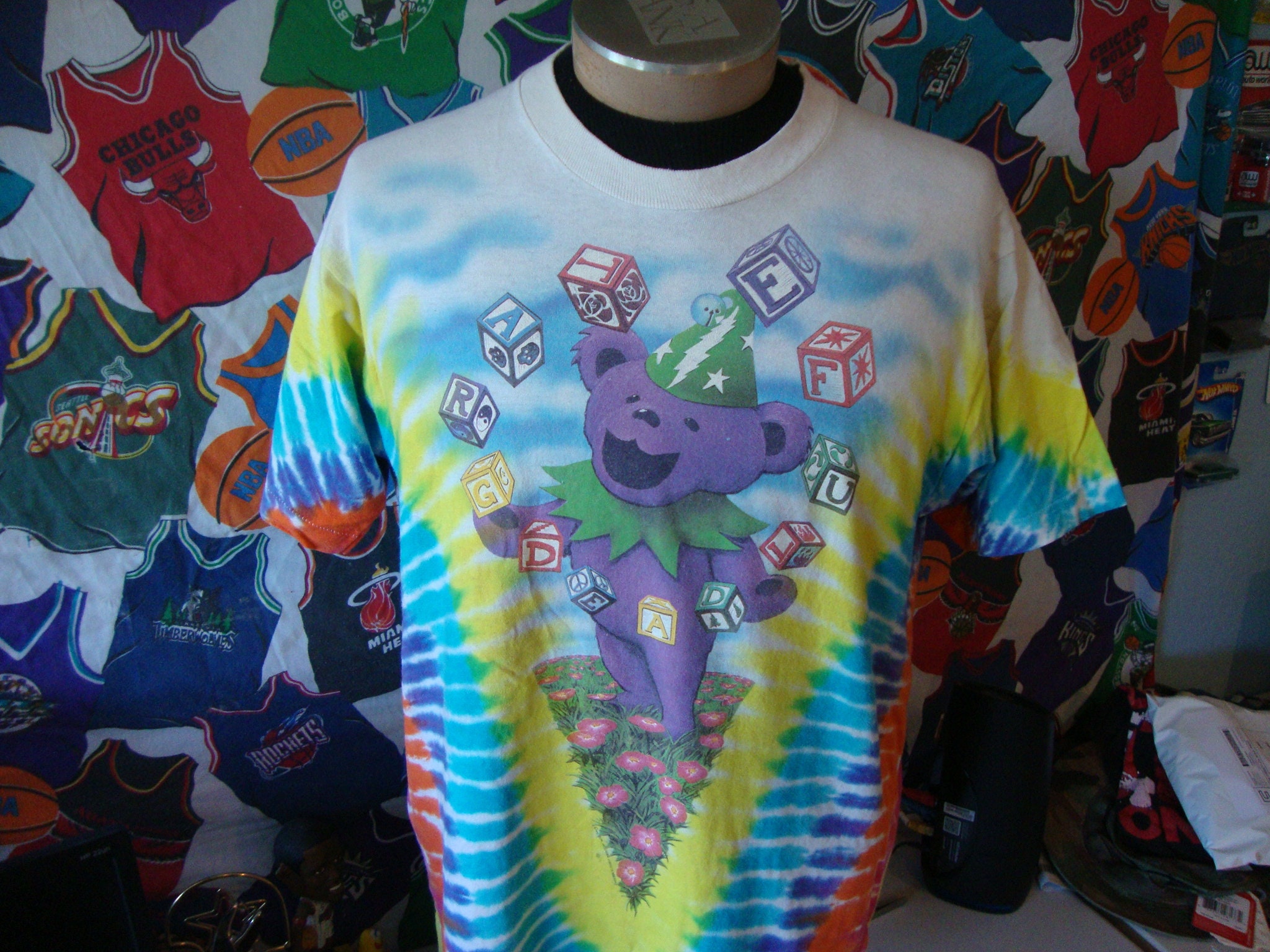 Vintage 90's Grateful Dead 1991 Spring Tour Dancing Bears - Etsy