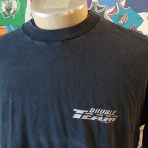 Maglietta vintage anni &#39;90 Double Team Dennis Rodman Jean Claude Van Damme 1997 Movie Prom XL