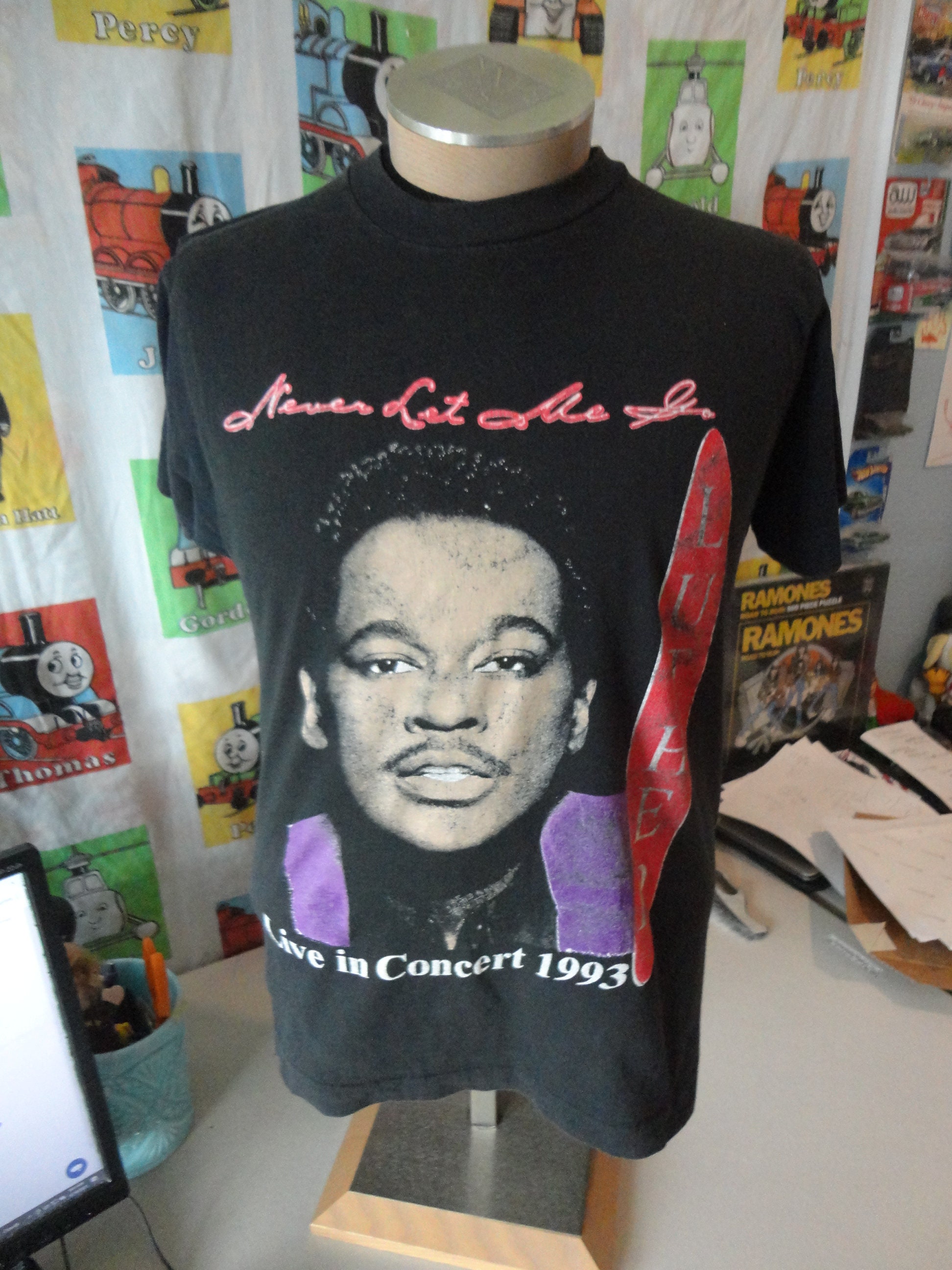 Vintage 90s En Vogue Luther Vandross 1993 Tour T Shirt Hip Hop Rap