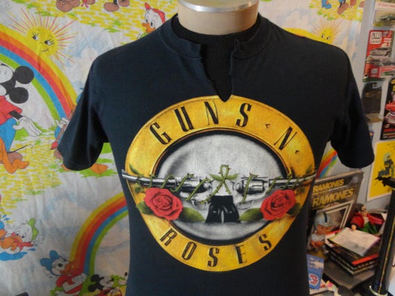 Vintage 1992 Guns N' Roses Coma World Tour Shirt!!! GNR Rock