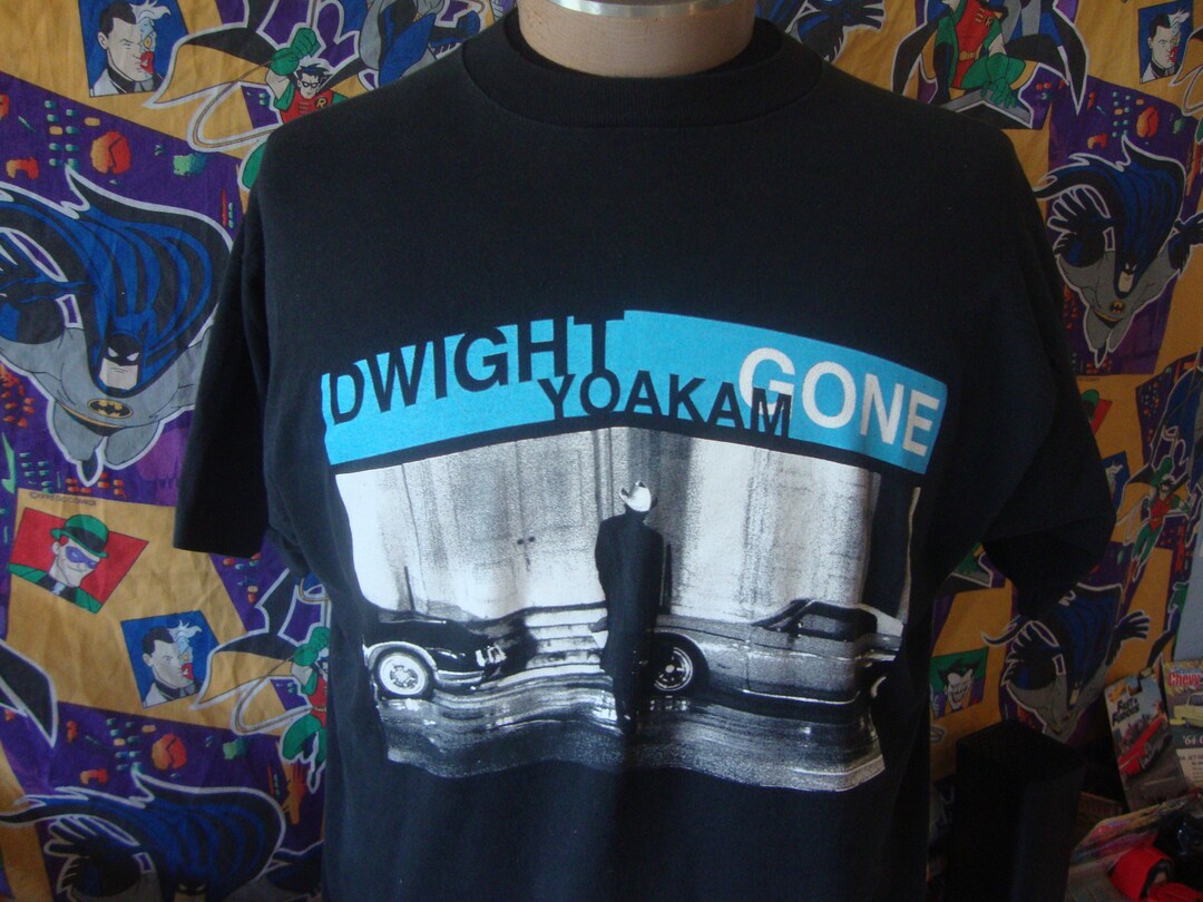 ドワイト ヨーカム '96 ツアーTシャツ L BROCKUM社製 US製造品。 ドワイト ヨーカム '96 ツアーTシャツ L BROCKUM社製 US製造品
